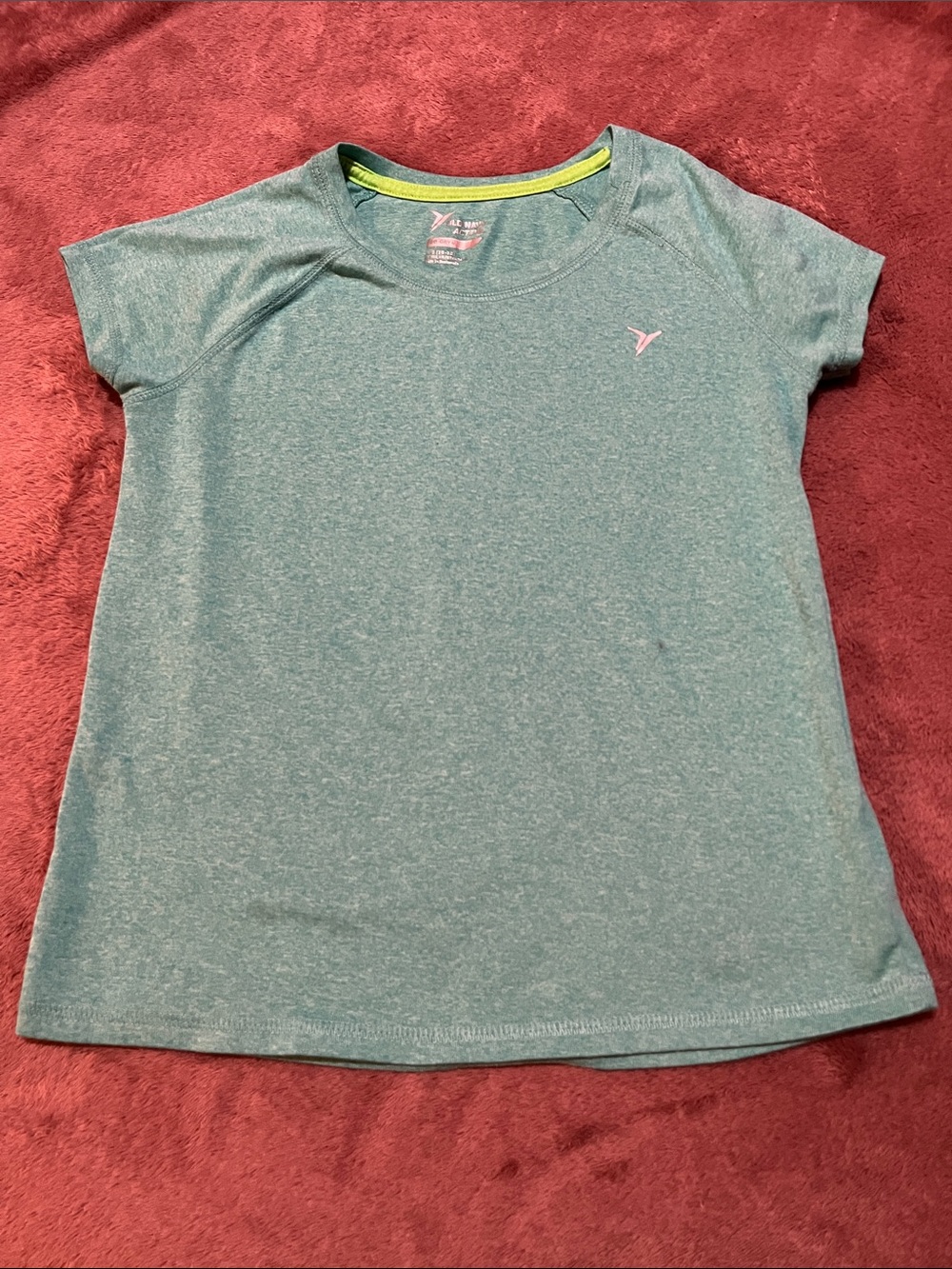 Youth Athletic Short Sleeve Tee - Teal - Old Navy Active